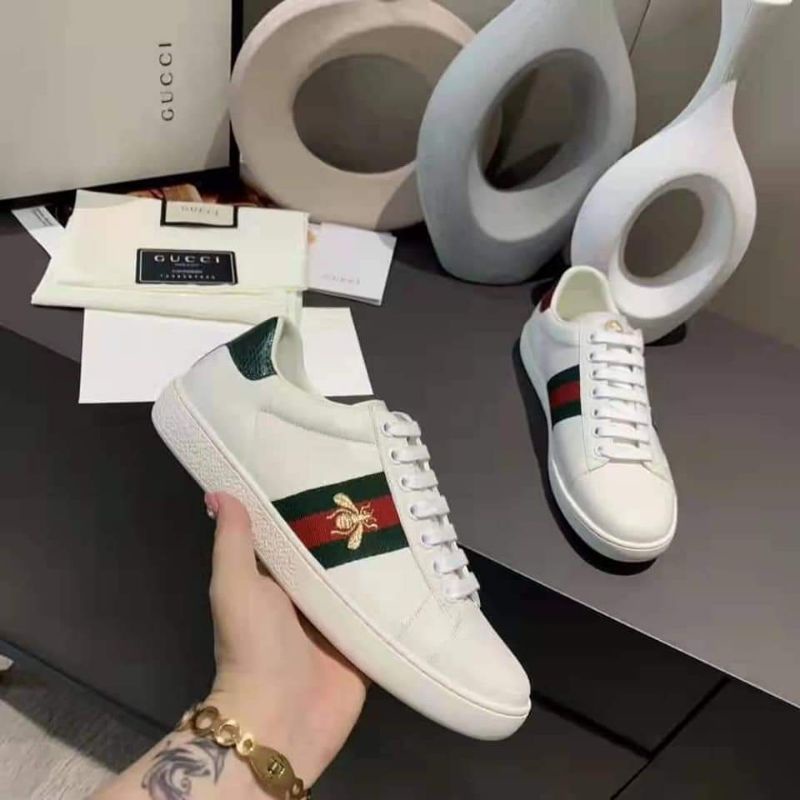 Original Quality Gucci Sneaker shoes with freebies. | Shopee Philippines