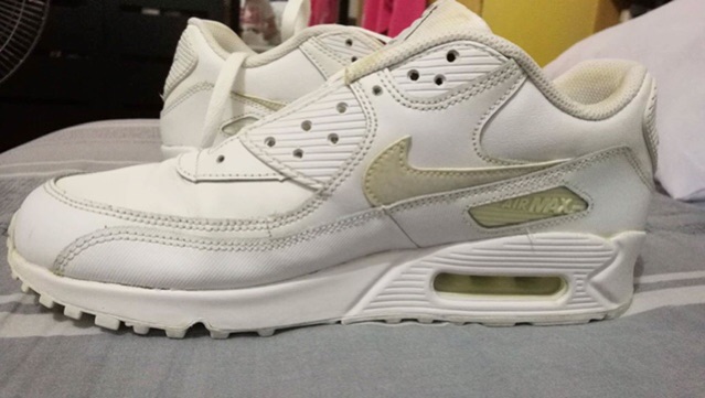 nike air max 90 womens white leather