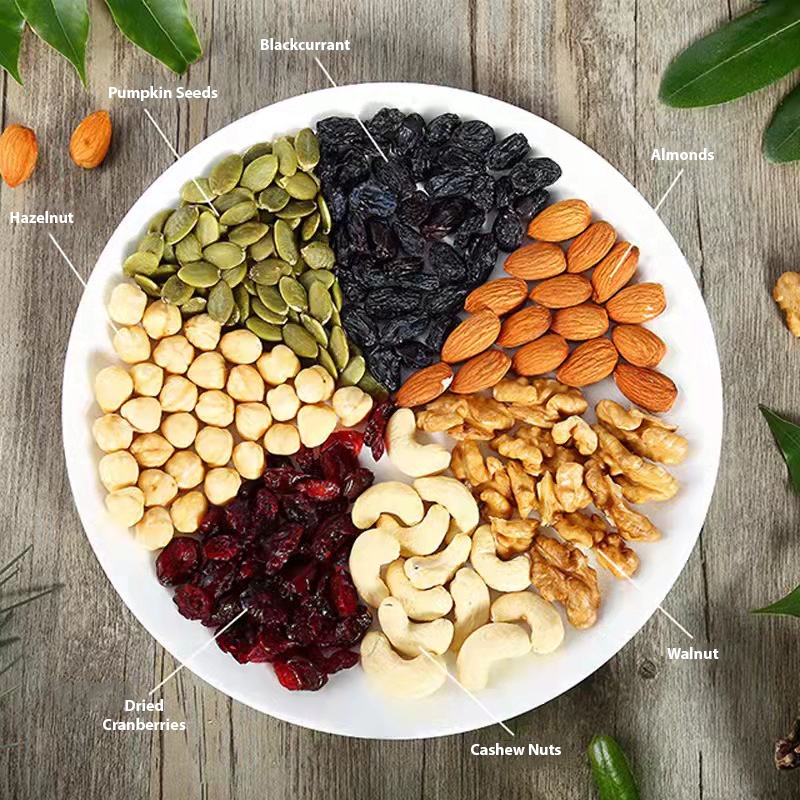 Trail Mix Nuts (20g) Mixed, Nuts, Berries, Dried, Healthy Shopee