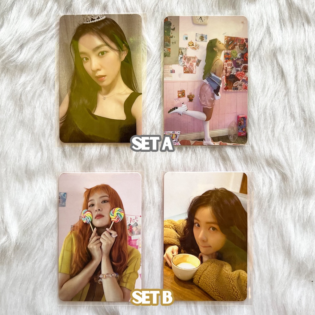Red Velvet Queendom Photocards Crownrene & Latterene Set (Irene, Seulgi