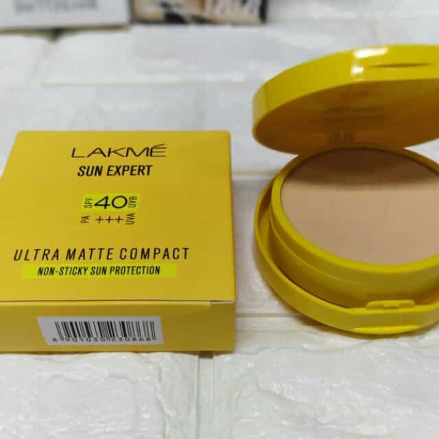 lakme sun expert compact powder
