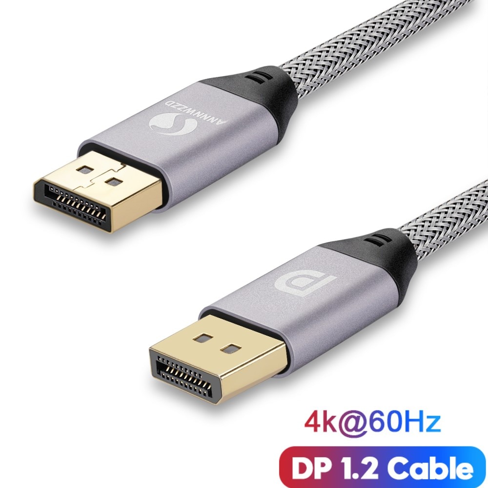 Displayport 1 2 Cable 4k 60hz 2k 144hz High Speed Hd 3d Display Port Adapter For Video Pc Laptop Tv Shopee Philippines