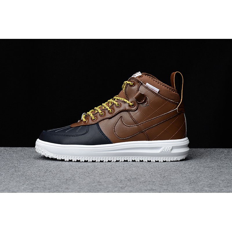 black and brown nike air force 1