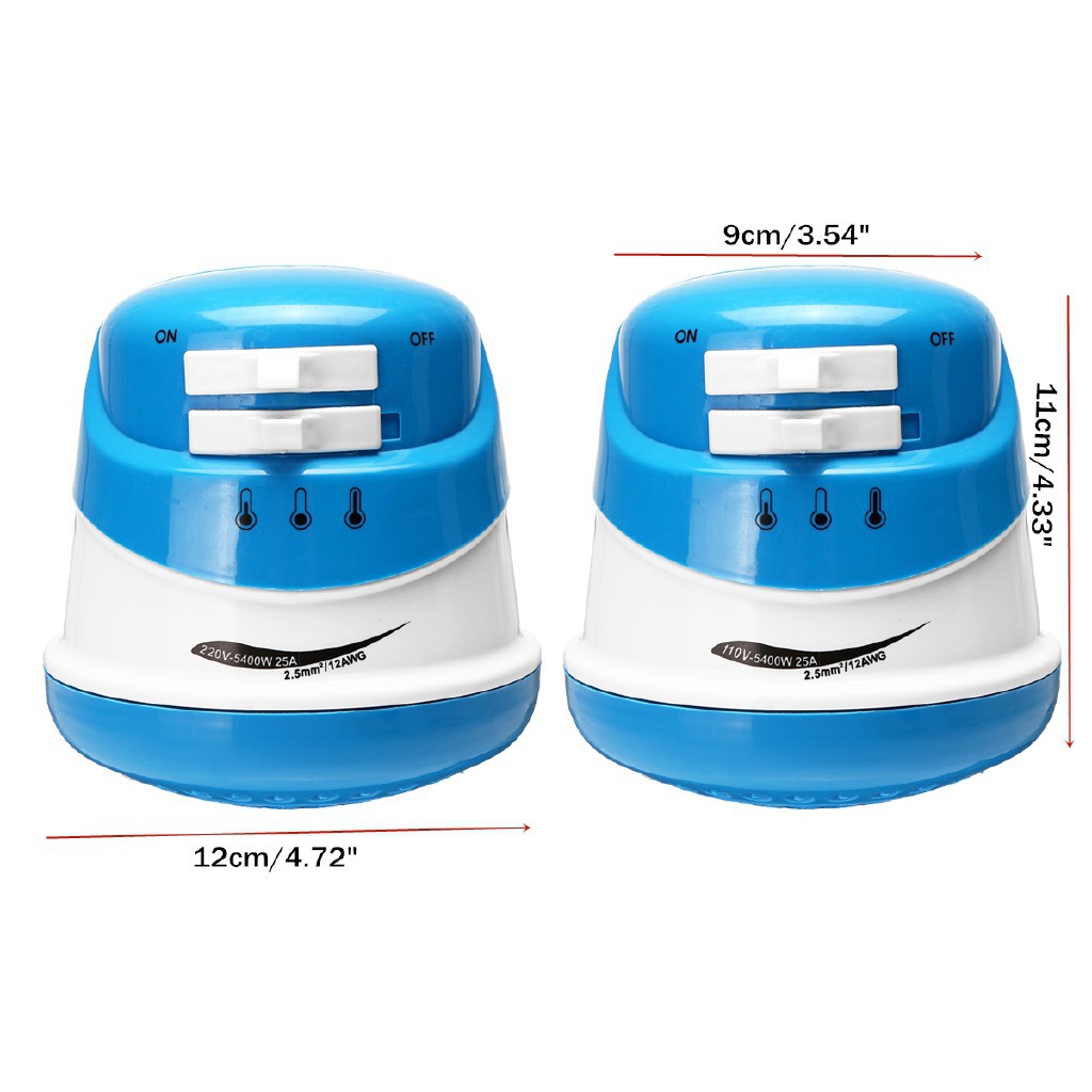 5400W 110V/220V Electric Shower Head Tankless Instant Hot Water Heater Bath New 5400W 110V/220V Electric Shower Head Tankless Instant Hot Water Heater Bath New