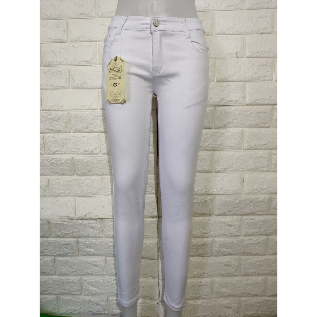 wrangler white jeans womens