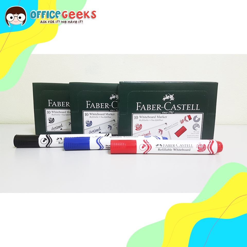 Faber Castell W20 Refillable Whiteboard Marker Shopee Philippines