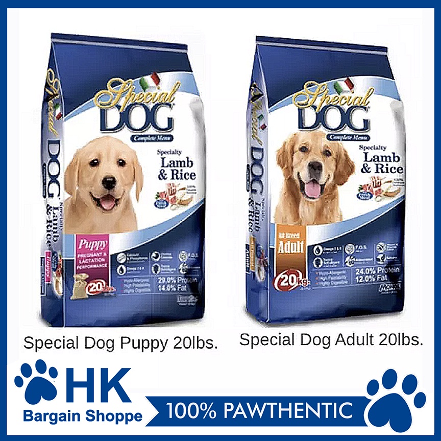 Special Dog LAMB & TURKEY Adult / Puppy 9 KILOS LAMB & RICE Shopee
