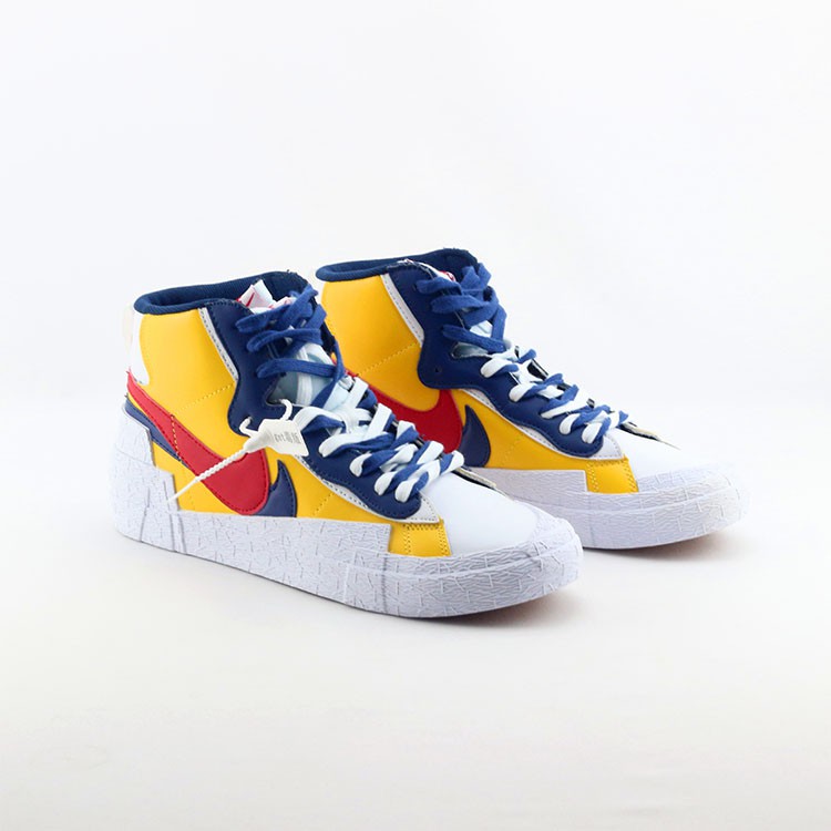 nike blazer sacai yellow