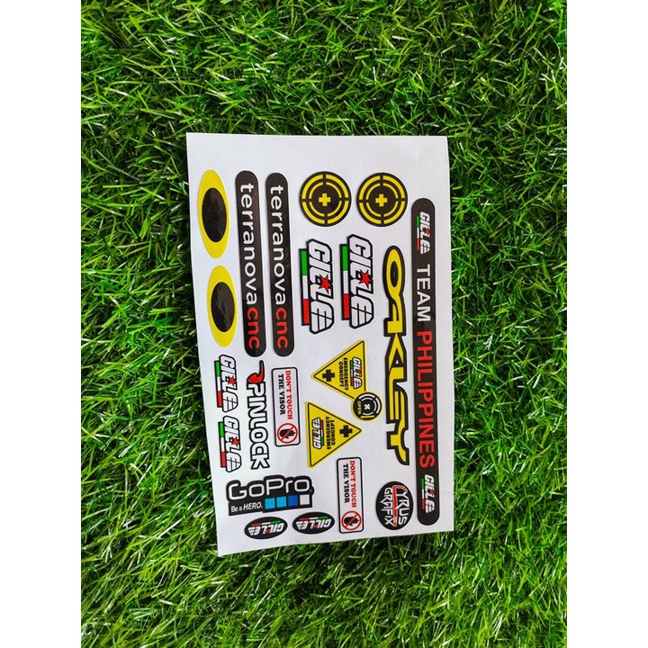 HELMET VISOR STICKER GLOSSY HIGH QUALITY PRINT Shopee Philippines   0e8ce87b912d1417d59f6ba59dfec6d7