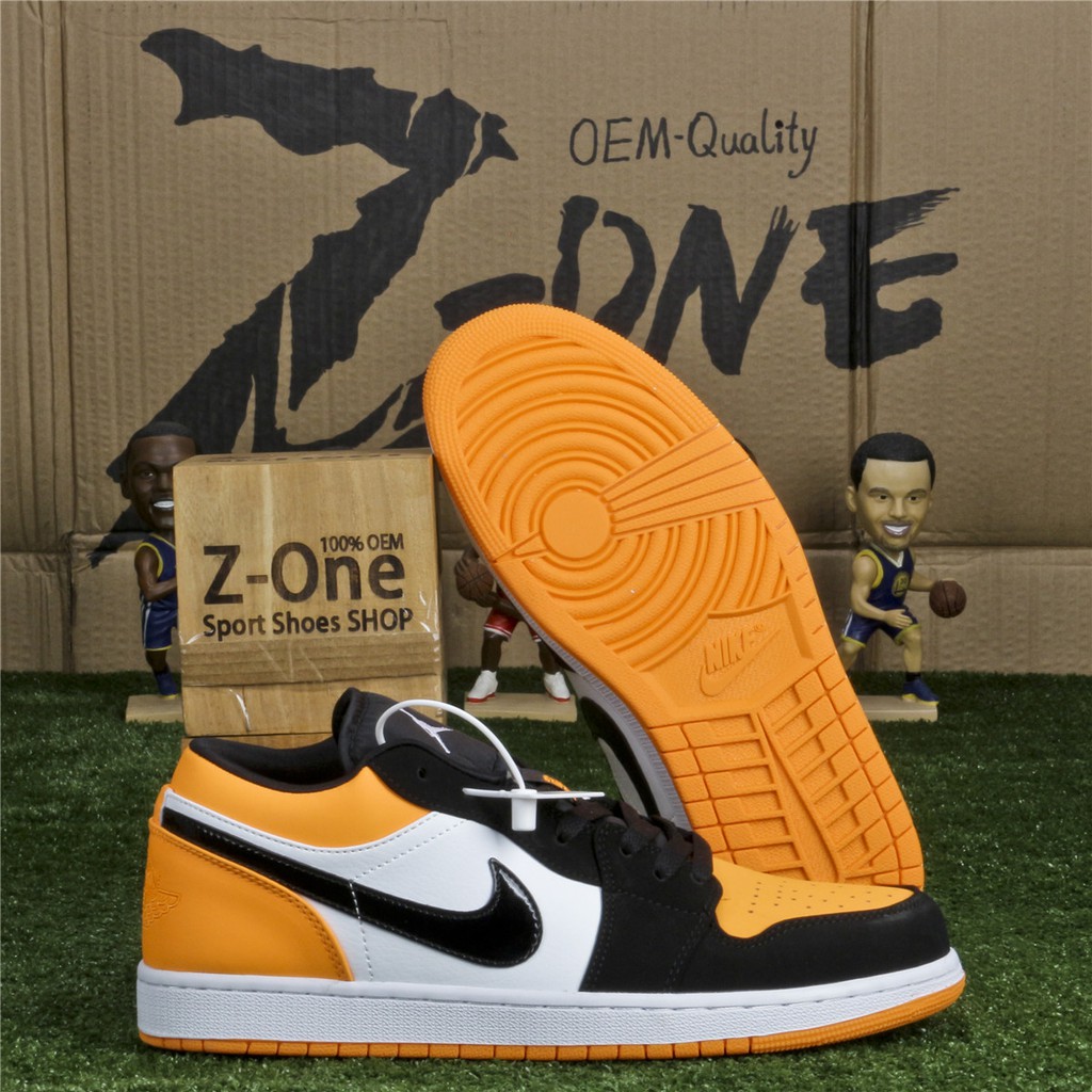 jordan low cut orange