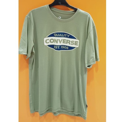 PRIA Green CONVERSE QUALITY Men's T-SHIRT 1908 | Shopee Philippines