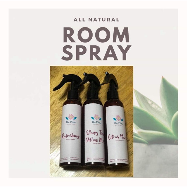 The Prime All Natural Room Spray Shopee Philippines