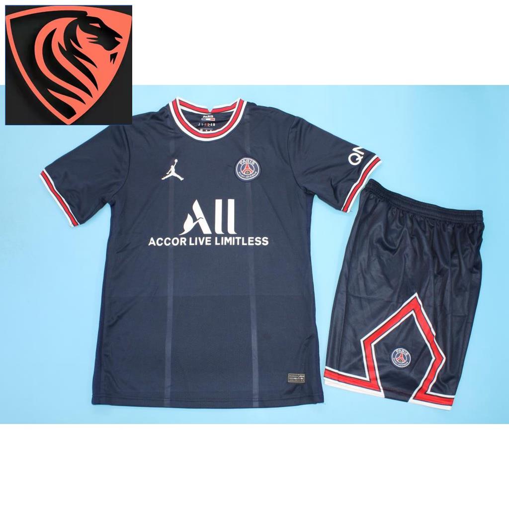 2122 PSG Paris Home Away Kids Soccer Jersey Kits Sports Uniforms