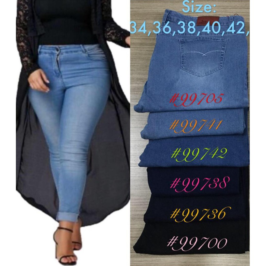 34 size jeans for ladies