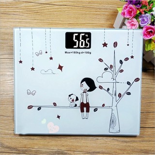 Fashion Cartoon Human Health Scale Mini Electronic Weighing Scales #8