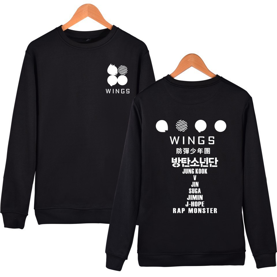 bts wings hoodie