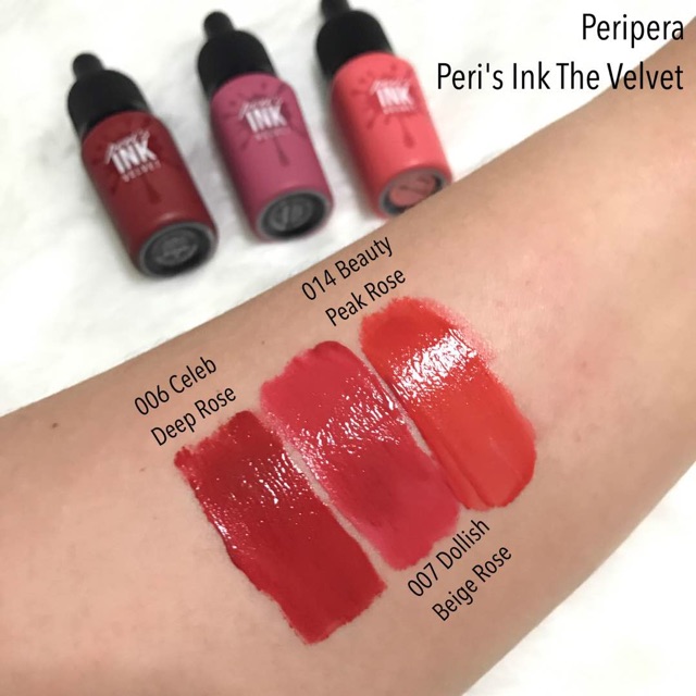 Peripera Peri S Ink Velvet Deep Rose Dollish Shopee Philippines