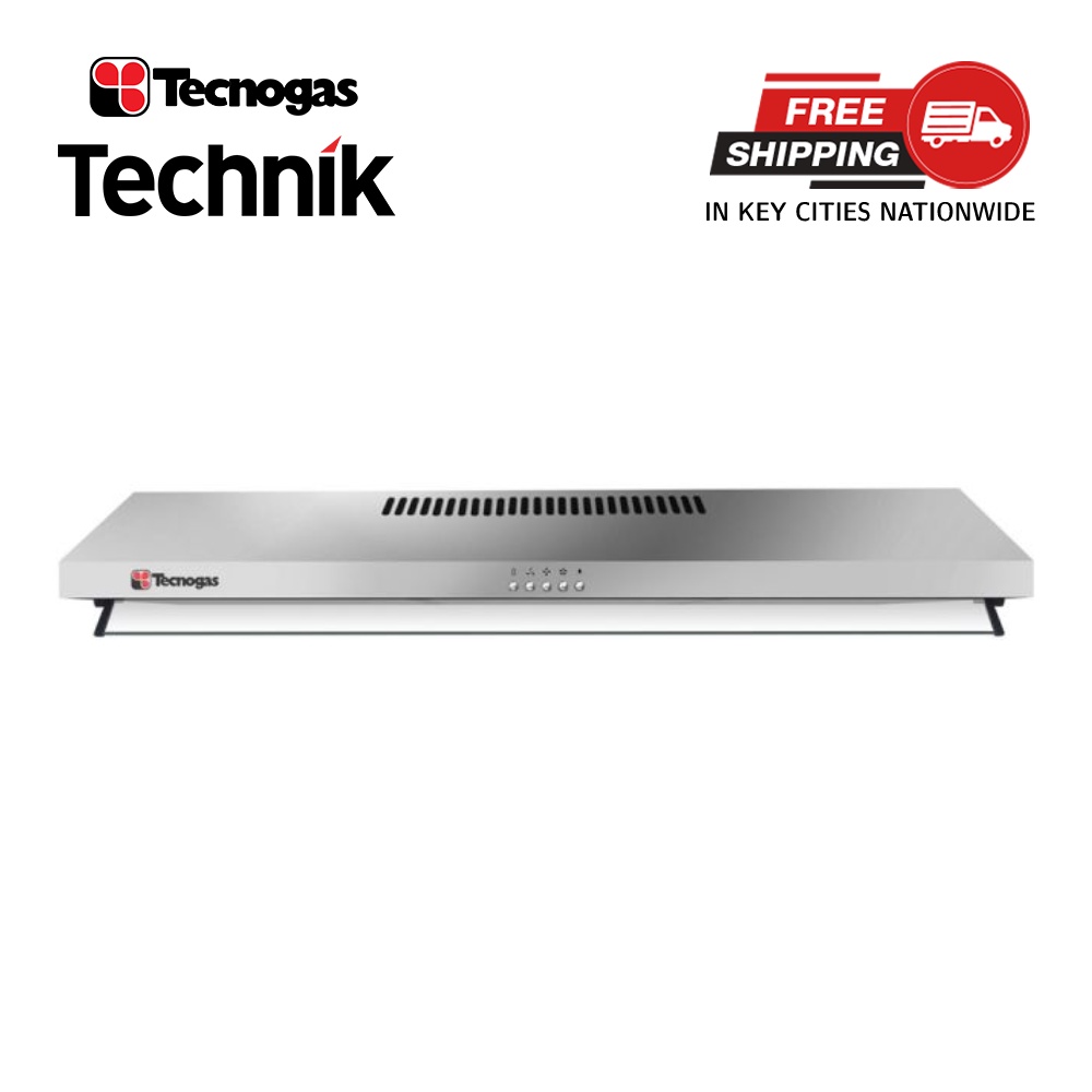 Tecnogas Technik 90cm Traditional Range Hood TRH9002SS (Stainless Steel