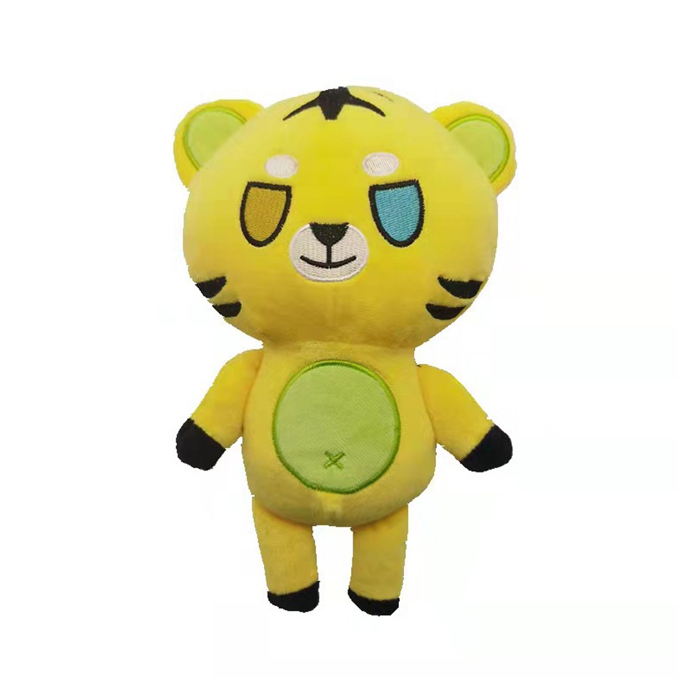 25cm Funneh Plush Toy Its The Krew Merch Teddy Bear Cartoon Itsfunneh Stuffed Animal Soft Plushie Doll For Kid Children #4