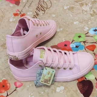 converse pastel leather