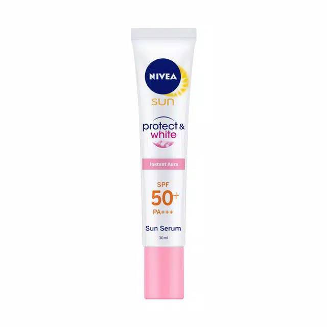 harga nivea sun face protect & white spf 50 sunblock