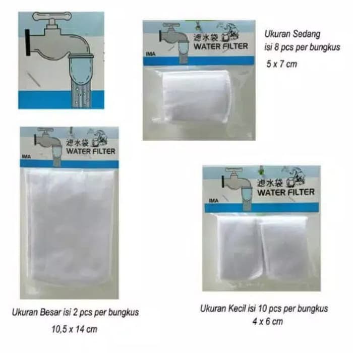 Cloth water filter / water filter / water filter Cloth / Faucet water