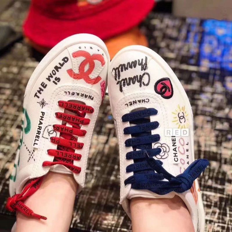chanel pharrell sneakers