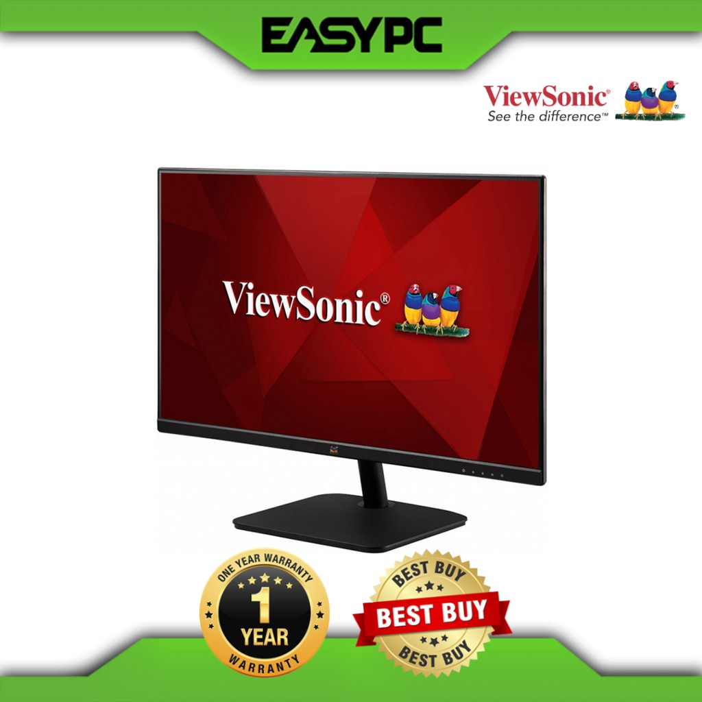 Viewsonic VA2432H 23.8 Inches 75Hz IPS Monitor, Best Seller, Brand New
