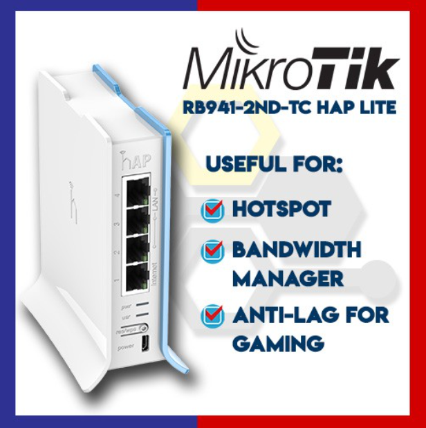 Mikrotik RB941-2nD-TC Hap Lite SOHO Router haplite | Shopee Philippines