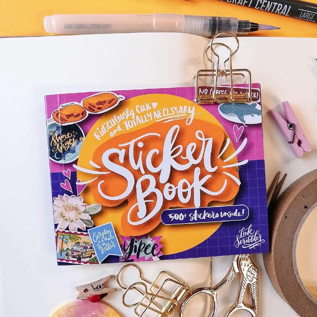 Sticker Book by Ink Scribbler 500+ pcs (24 pages) | Shopee Philippines