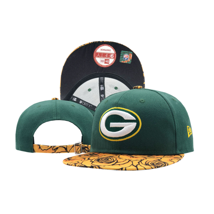 army green nfl hats