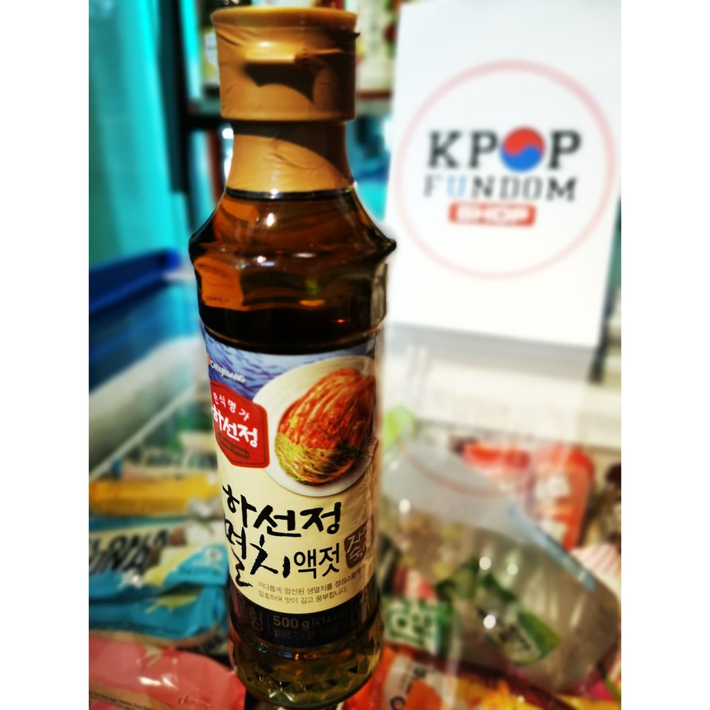 CJ KOREAN FISH SAUCE (500ml) Shopee Philippines