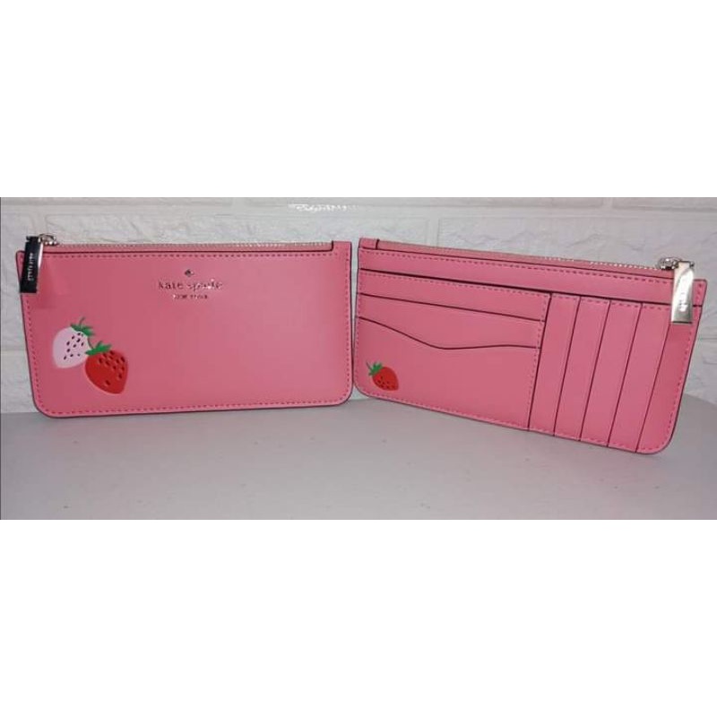 Kate Spade Picnic in the Park Large Slim Cardholder Shopee Philippines