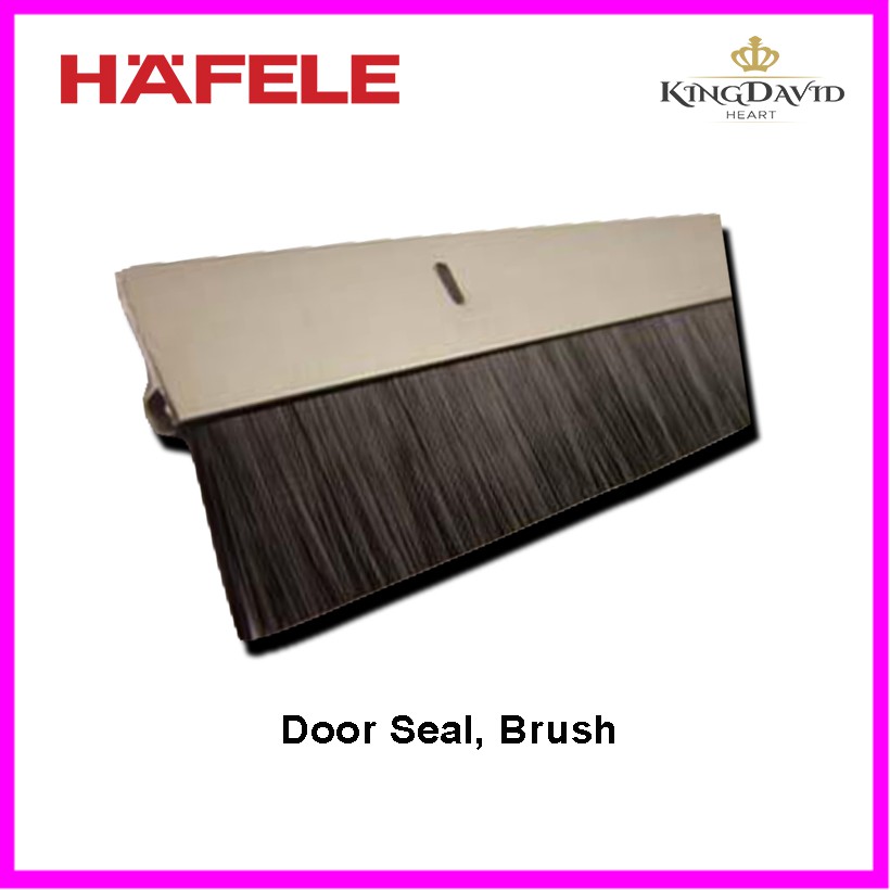 Hafele Door Seal, Brown Brush, adhesive, 1000 mm Shopee Philippines