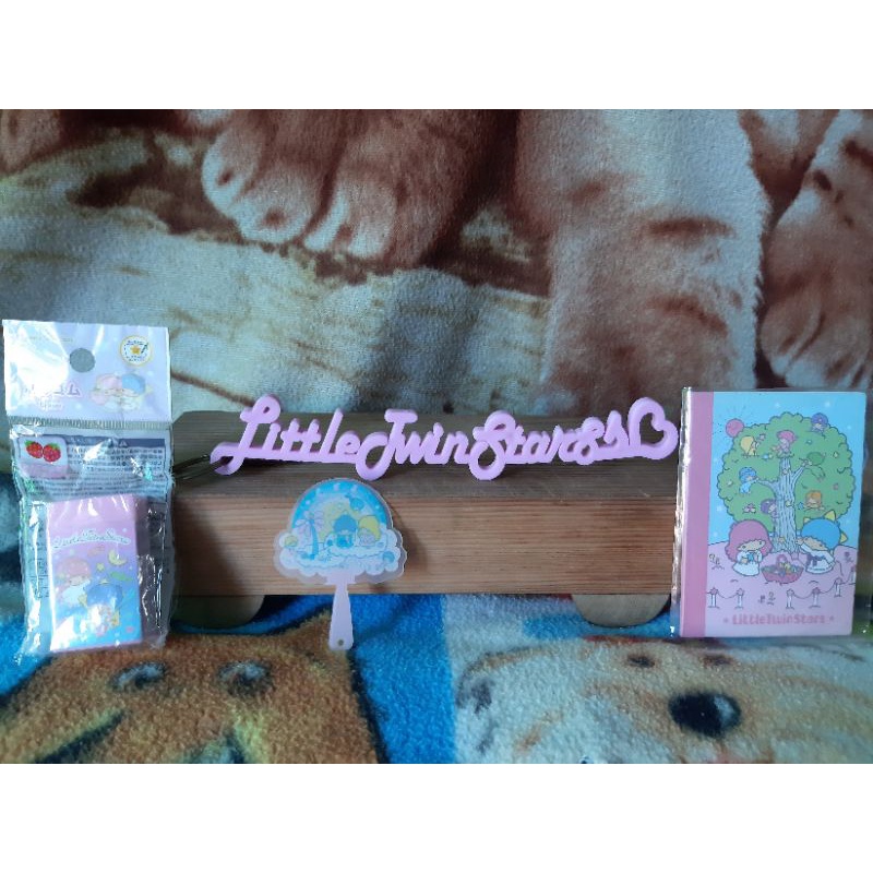 CLEARANCE SALE! Sanrio Little Twin Stars Collectibles Mini Fan Notes