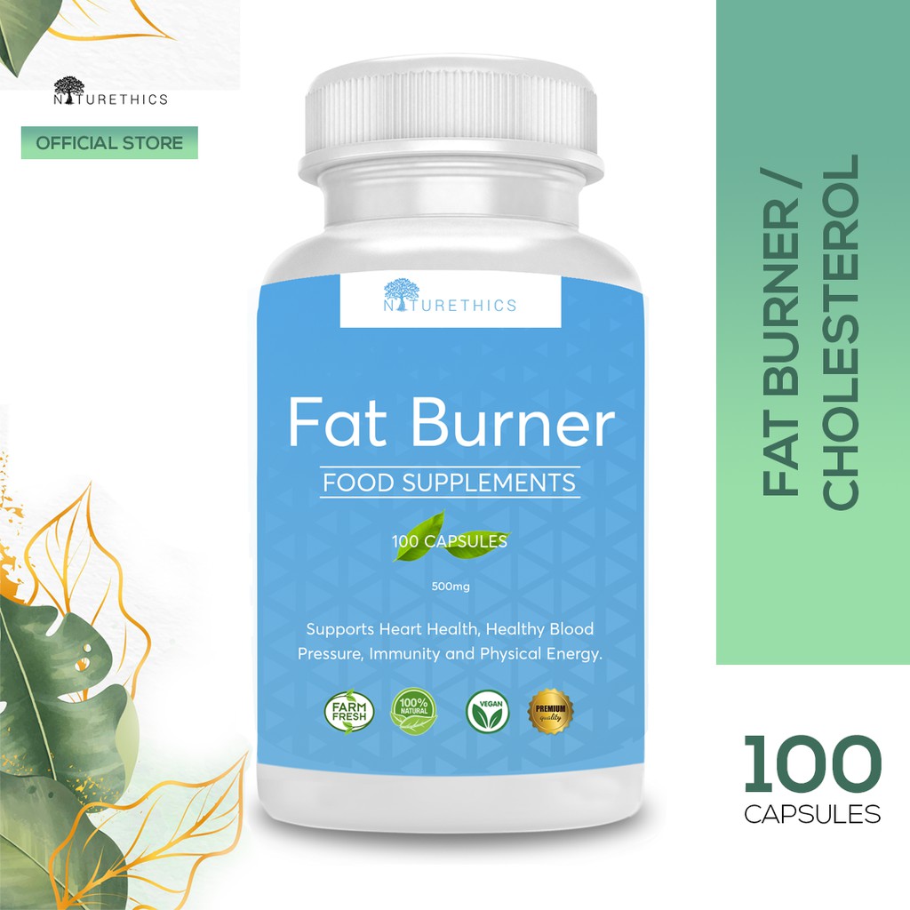 Naturethics Fat Burner Food Supplement 100 Capsules Shopee Philippines