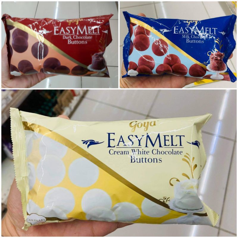 Goya Easy Melt Chocolate Buttons 180g ️ | Shopee Philippines