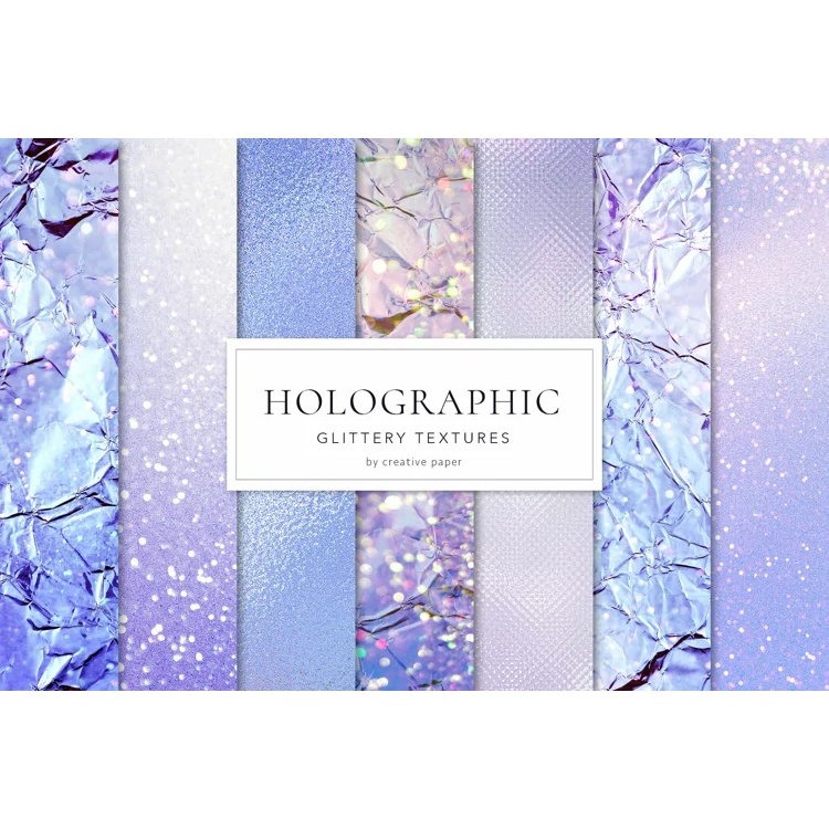 Holographic Glittery A4 Sublimation Print / Infusible Ink Transfer