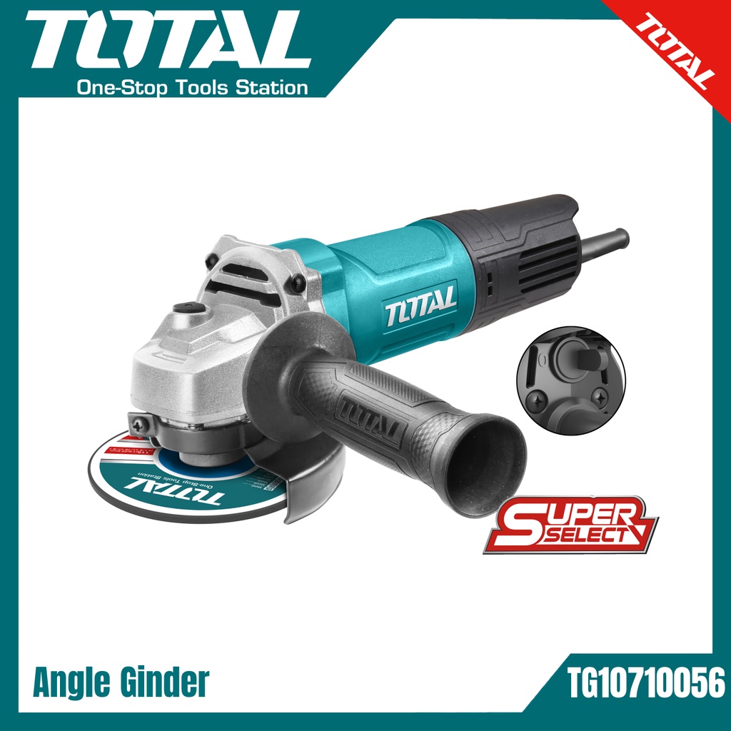Total Premium Industrial Angle grinder 900W(variable)/900W/750W(ss