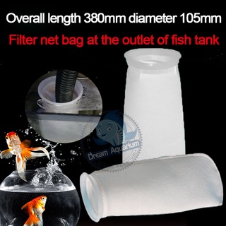Aquarium Reefs Fish Tank Filter Sock Bag Holder Suck Replacement Micron Sump