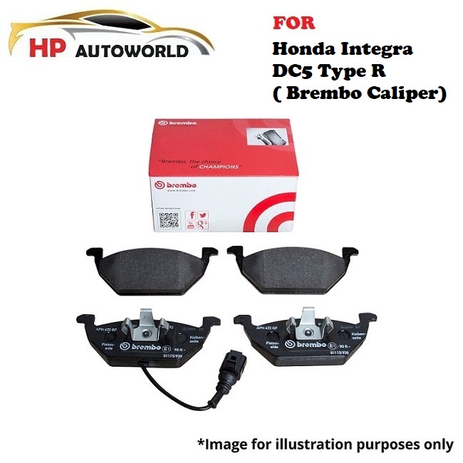 Brembo Brake Pad Honda Integra DC5 Type R ( Brembo Caliper) Shopee
