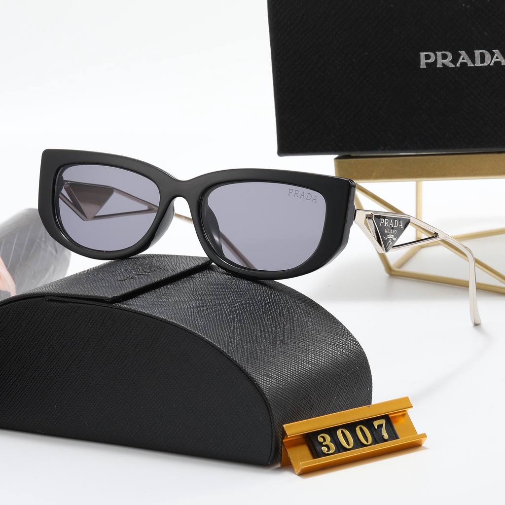 New luxury fashion explosion polarized Prada sunglasses unisex retro frame sunglasses  men and women sunglasses personality wild sunglasses | Shopee Philippines