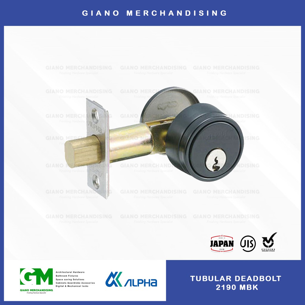 Alpha Deadbolt Lock 2190 MBK Shopee Philippines