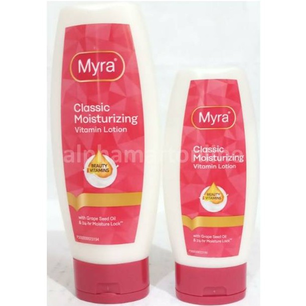Myra Classic Moisturizing Vitamin Lotion 200ml/100ml Shopee Philippines