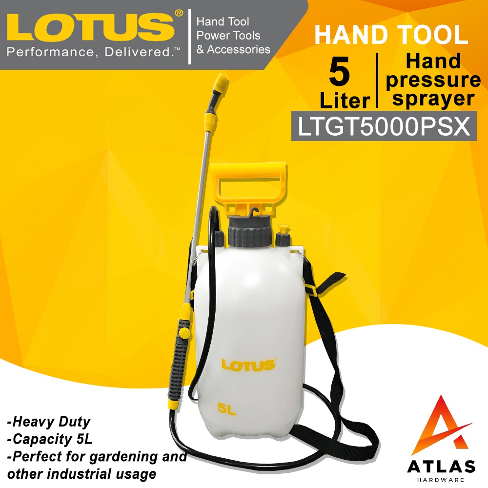 Lotus Shoulder Hand Operated Sprayer 5L | Shopee Philippines