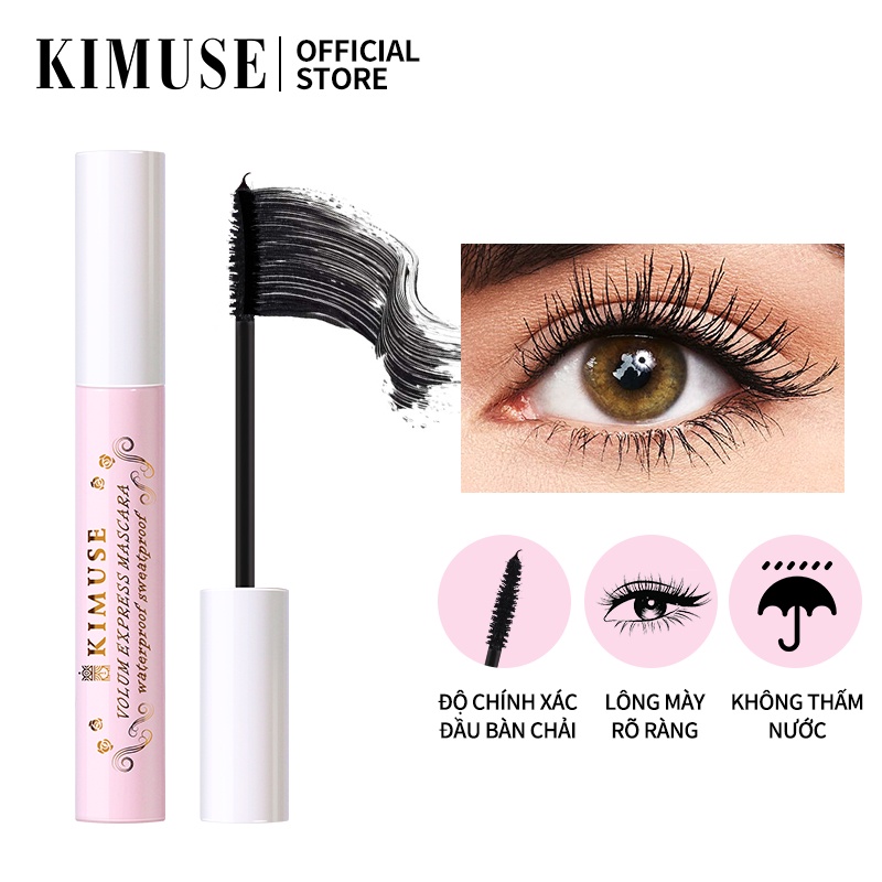 KIMUSE Volum Express Mascara Waterproof Long Lasting | Shopee Philippines