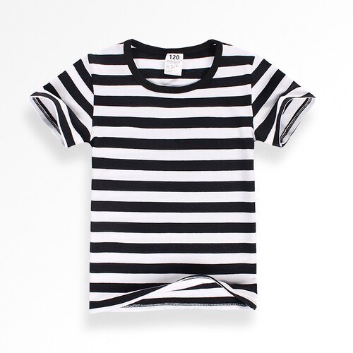 black and white striped shirt for boys