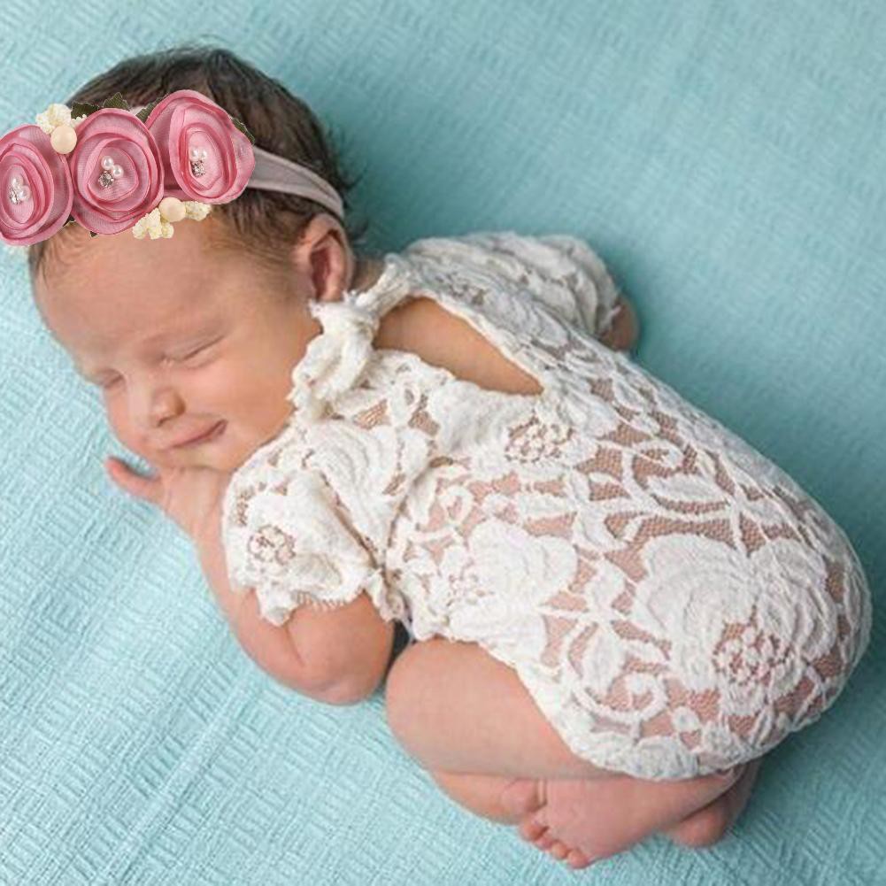 baby girl lace romper