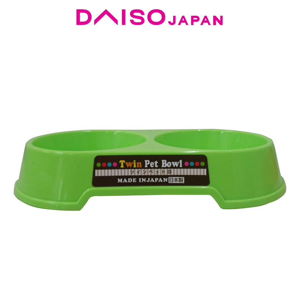 Daiso Twin Pet Bowl for Food and Water | Shopee Philippines