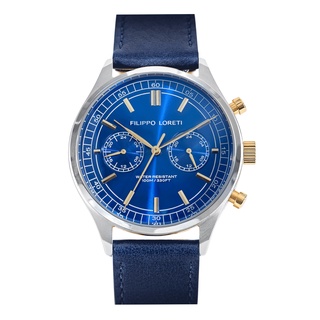 Filippo Loreti Como Lake Blue Water Resistant Watch 100M